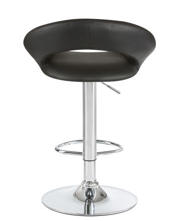 Стул барный DOBRIN MIRA, чёрный