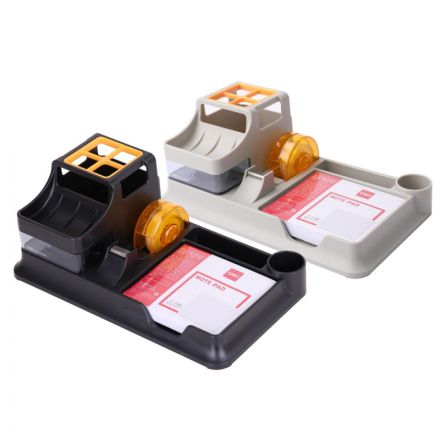 Подставка-органайзер для канц.мелочей Deli E9110, 6 отд /1выдв ассорти