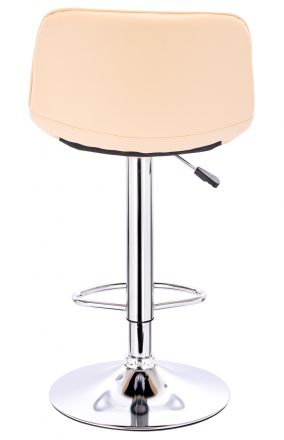 Стул барный Everprof Cooper Экокожа Кремовый