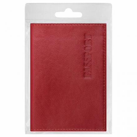 Обложка для паспорта натуральная кожа галант, "PASSPORT", красная, BRAUBERG, 237178 Обложка для паспорта натуральная кожа галант, "PASSPORT", красная, BRAUBERG, 237178