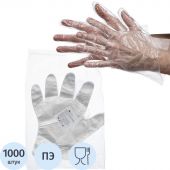 Перчатки одноразовые календарь полиэт. н/о прозрач р-р унив. 5000пар/тр.уп