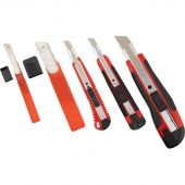 Набор ножей Attache 3 пласт. ножа 9, 18 мм с запас. лезвия