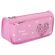 Пенал мягкий ЮНЛАНДИЯ, 2 отделения, полиэстер, "Heart", розовый, 21х6х9 см, 270258
