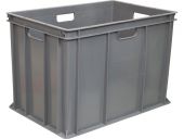Ящик 600х400х410 сплошной серый