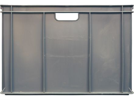 Ящик 600х400х410 сплошной серый