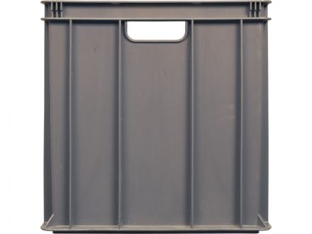 Ящик 600х400х410 сплошной серый