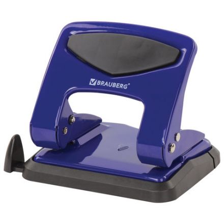 Дырокол металлический BRAUBERG "PN-150M", до 35 листов, синий, 227789 Дырокол металлический BRAUBERG "PN-150M", до 35 листов, синий, 227789