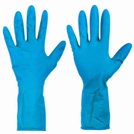 Перчатки латексные смотровые особо прочные SFM HIGH RISK COMFORT, Германия, 25 пар (50 штук), размер 9-10, XL (очень большой)