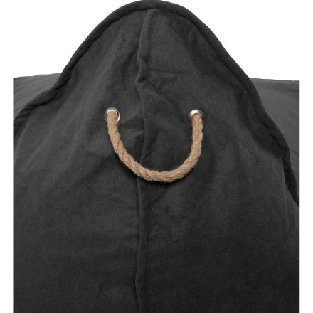 Кресло ЭТ_Манхеттен с Пуфом, тк. велюр, графит (1423703)