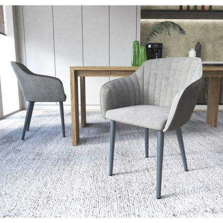 Кресло UD_Шандон СМ12/1, 9005 черн.муар/velutto 52 (гейнсборо)