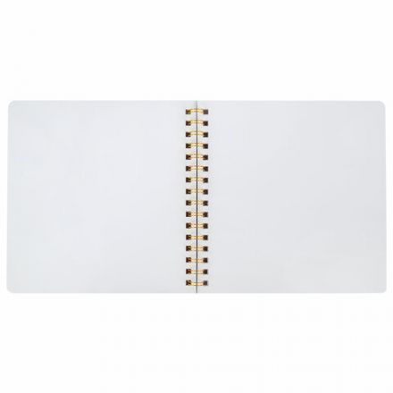 Фотоальбом 22х22 см, 20 белых листов, уголки, стикеры, ручки, клей, BRAUBERG White Line, 880651