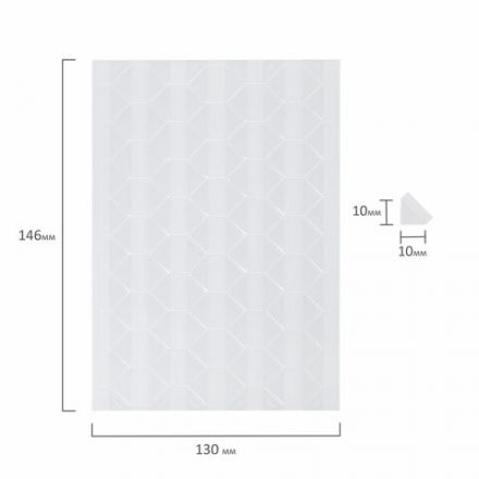 Фотоальбом 22х22 см, 20 белых листов, уголки, стикеры, ручки, клей, BRAUBERG White Line, 880651