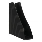 Лоток для бумаг вертикальный СТАММ "Вектор", черный, ширина 80мм Лоток для бумаг вертикальный СТАММ "Вектор", черный, ширина 80мм