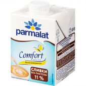 Сливки Parmalat Comfort безлактозные 11%, 500г