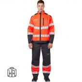 Куртка летняя мужская Равелин красн./графит (р.44-46) 182-188