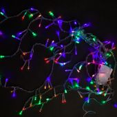Электрогирлянда Бахрома-арка 1х1м ,IP20, 126 LED, мульти, 8 реж 1080429