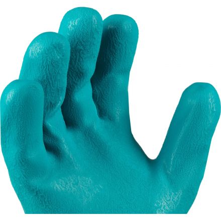 Перчатки трикотаж ут.ПВХ/нитр Jeta Safety Winter Grip JPW-811 син-жел р.XL