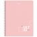 Тетрадь А5 120 л. BRAUBERG пастельная, гребень, клетка, обложка картон, "Pastel Tone" (микс в спайке), 404445
