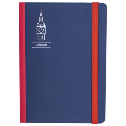 Блокнот с резинкой в клетку 96 л., А5 (145х203 мм), твердая обложка, BRAUBERG, "London", 113720 Блокнот с резинкой в клетку 96 л., А5 (145х203 мм), твердая обложка, BRAUBERG, "London", 113720