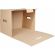 Короб архивный микрогофрокартон бурый 335x265х400 мм