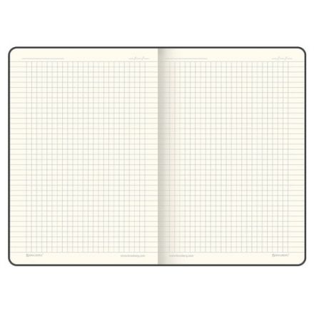 Блокнот А5 (148x218 мм), BRAUBERG "Metropolis Mix", под кожу, 80 л., клетка, голубой, 111040