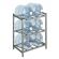 Стеллаж для воды Бомис-6Л на 6 тар металлик, 600х415х795 мм.
