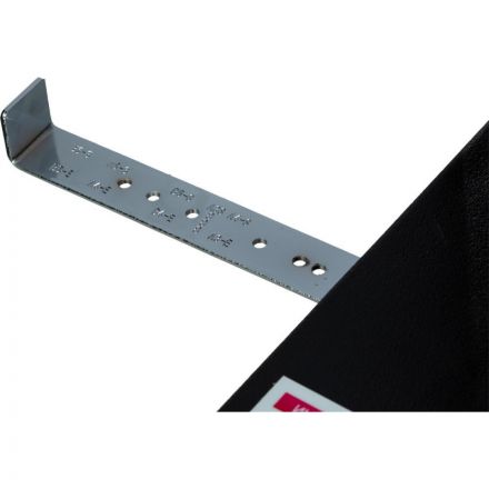 Дырокол мощный до 150 листов черный/серый