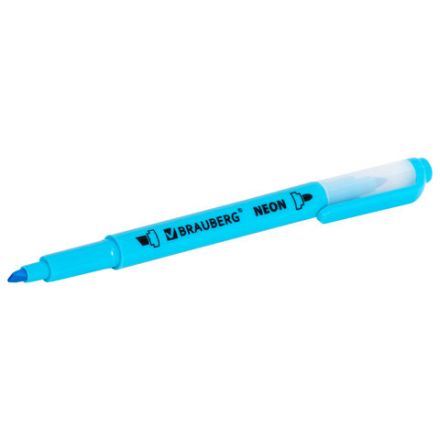 Набор текстовыделителей двусторонних 6 НЕОНОВЫХ ЦВЕТОВ, BRAUBERG "TWIN NEON", линия 1-5 мм, 152517