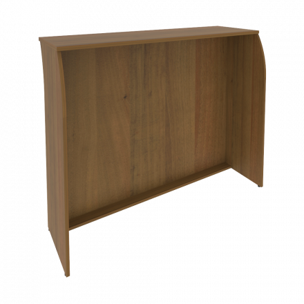 Riva Стойка ресепшн А.РС-3 Орех 1444*506*1150 Riva Стойка ресепшн А.РС-3 Орех 1444*506*1150