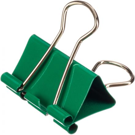 Зажимы для бумаг Attache Selection 32 мм цветные (24 штук в упаковке)