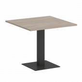 Home Office Стол квадратный VR.SP-5-90.2 Дуб аттик/Антрацит металл 900*900*753 Home Office Стол квадратный VR.SP-5-90.2 Дуб аттик/Антрацит металл 900*900*753