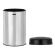 Ведро для мусора СЕНСОРНОЕ 30 л, нержавеющая сталь, черная матовая крышка, питание от 4-х батареек AA (не входят в комплект), LAIMA, 609328