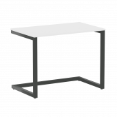Home Office Стол письменный VR.SP-2-98 Белый/Антрацит металл 980*600*750 Home Office Стол письменный VR.SP-2-98 Белый/Антрацит металл 980*600*750