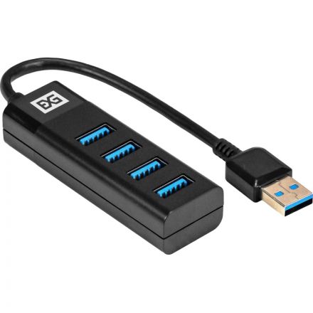 Концентратор USB хаб ExeGate (EX296925RUS) DUB-4TP 4-в-1 черн Концентратор USB хаб ExeGate (EX296925RUS) DUB-4TP 4-в-1 черн