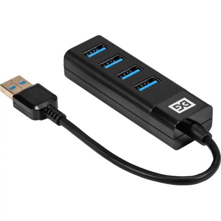 Концентратор USB хаб ExeGate (EX296925RUS) DUB-4TP 4-в-1 черн Концентратор USB хаб ExeGate (EX296925RUS) DUB-4TP 4-в-1 черн