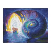 Алмазная мозаика ТРИ СОВЫ "Затерянный мир", 30*40см, холст, картонная коробка с пластиковой ручкой Алмазная мозаика ТРИ СОВЫ "Затерянный мир", 30*40см, холст, картонная коробка с пластиковой ручкой