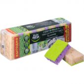 Губки для мытья посуды Master FRESH XL 100х70х33мм 10шт/уп