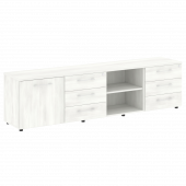 Yalta Тумба модульная LT.TS-4.1 (L) Снежная патина 2188*450*580