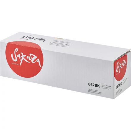 Картридж лазерный Sakura 067 BK чер. для Canon LBP631/MF651/MF657