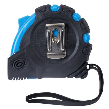 Рулетка измерительная 5 м х 19 мм, обрезиненный корпус, 3 фиксатора, RABBITEX (РАББИТЕКС) Special, 671354