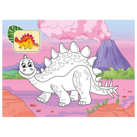 Раскраска с заданиями "Для мальчиков и девочек" с цветным фоном, А4, 16 стр., 21х29 см, АССОРТИ, ЛиС