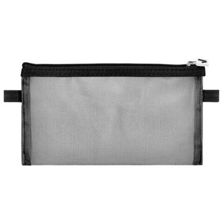 Пенал-конверт BRAUBERG, сетка, 22x10 см, черный, 272237