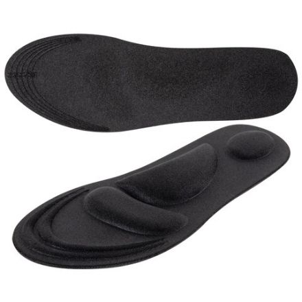 Стельки для обуви с супинатором 4D COMFORT PLUS, материал FOAM, размер RU 38-43 / EU 39-44, с линиями выреза, SHEGRA (ШЕГРА), 700743