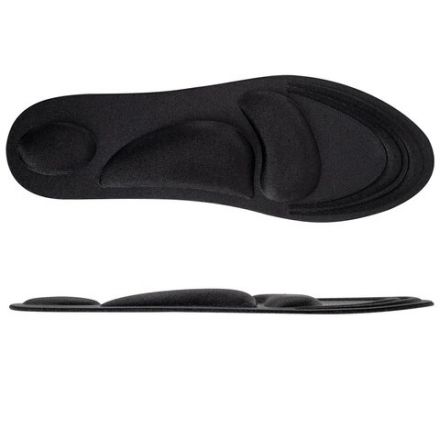 Стельки для обуви с супинатором 4D COMFORT PLUS, материал FOAM, размер RU 38-43 / EU 39-44, с линиями выреза, SHEGRA (ШЕГРА), 700743