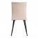 Стул обеденный La Rousse NEW, флок , бежевый/черный, 7, 45x55x93 см spb