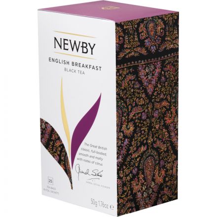 Чай Newby English Breakfast черный 25 пакетиков Чай Newby English Breakfast черный 25 пакетиков
