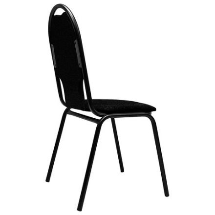 Стул для посетителей РС02М, черный каркас, ткань черная Стул для посетителей РС02М, черный каркас, ткань черная