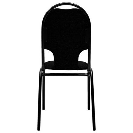 Стул для посетителей РС02М, черный каркас, ткань черная Стул для посетителей РС02М, черный каркас, ткань черная