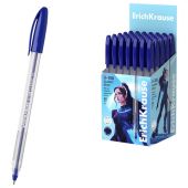 Ручка шариковая ERICH KRAUSE "U-108 Stick Classic", СИНЯЯ, узел 1 мм, линия 0,3 мм, 47564