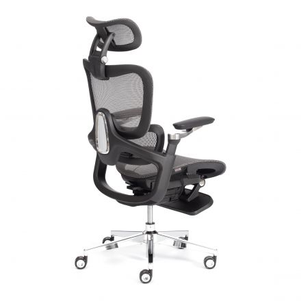 Кресло Sakura сетка, серый